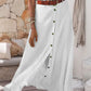Long Monochrome Skirt for Women Graceful Simplicity with All-Day Comfort