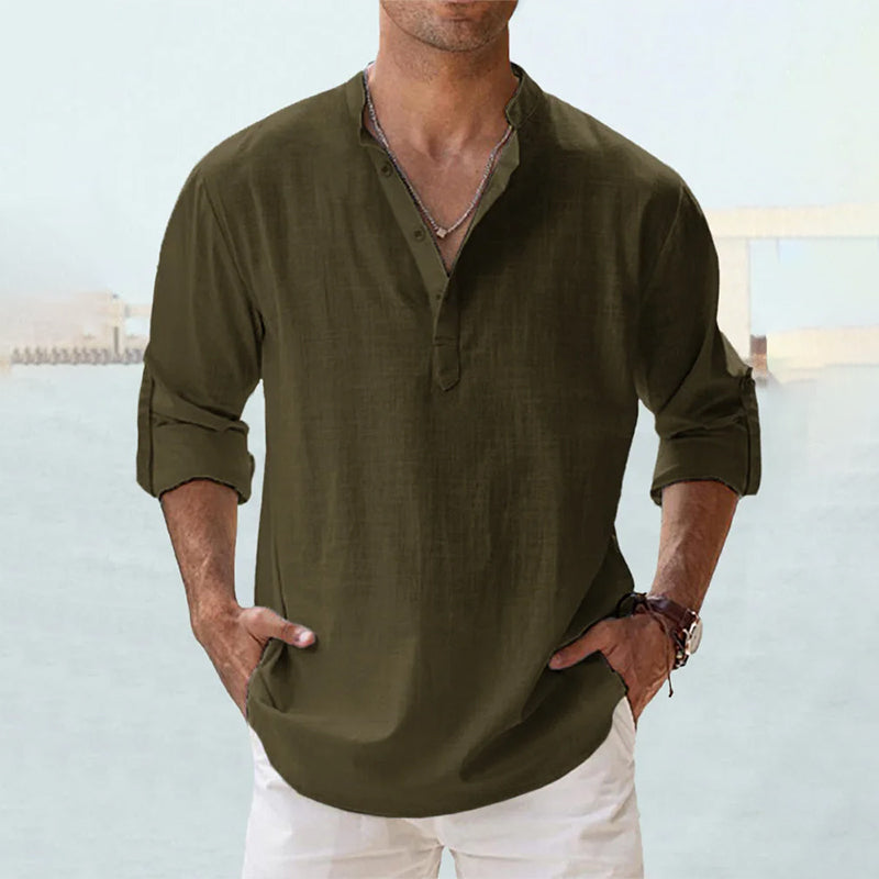 Eden | Linen long sleeve shirt