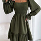 Darla - Elegant dress with square neckline