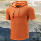 Manor - Short Sleeve Hooded Sweatshirt