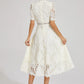 Hallie | Lace Midi Dress