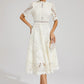 Hallie | Lace Midi Dress