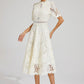 Hallie - Lace Midi Dress
