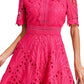 Hallie | Lace Midi Dress