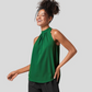 Gabriella | Women's halter - open back blouse