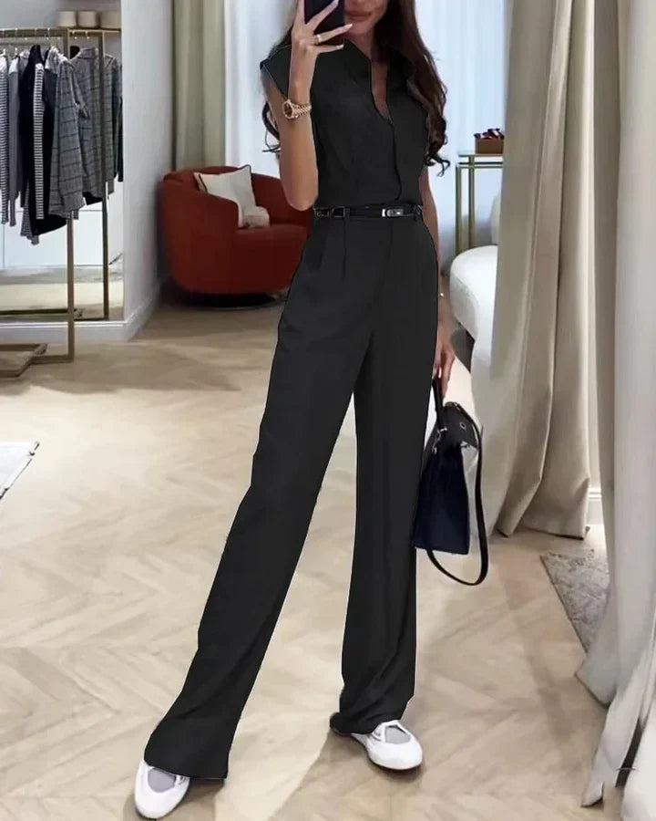 Adah - Casual shirt and trouser duo