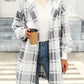 Rachel - Women's Long Sleeve Hooded Cardigan