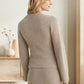Mabel - Stylish knitted cardigan with buttons
