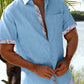 Brandon – Stylish traditional shirt with plaid graphic print