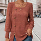 Muriel - Ribbed Knitted Top