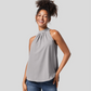 Gabriella | Women's halter - open back blouse
