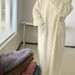 Lorie - Casual knitted bathrobe with long sleeves and pockets