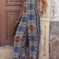 Helen - Ethical Print Cami Jumpsuit with V-Neck