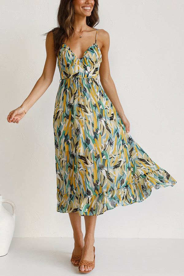 CICIE - Multicolored midi dress