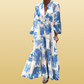 CATRIEL | FLOWY BUTTON DRESS