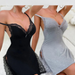 Seductive lace nightdress with V-neck – Loreen