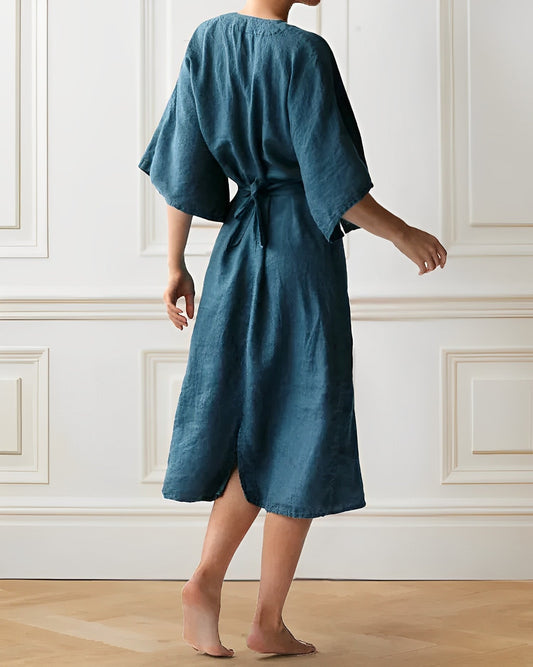 Eleanor - Elegant linen dress