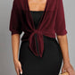 Olivia – blouse with open front for spring