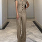 Laura | Linen Blouse and Trousers Set