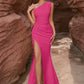 Octavia - Ladies One Shoulder Maxi Dress