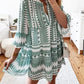Juliene - Midi dress with flared sleeves