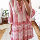 Juliene - Midi dress with flared sleeves