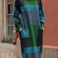 Pearl - Wide, mid-length dress with a vintage look