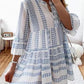 Juliene - Midi dress with flared sleeves