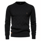 Men's Checked Knitted Sweater - Adam