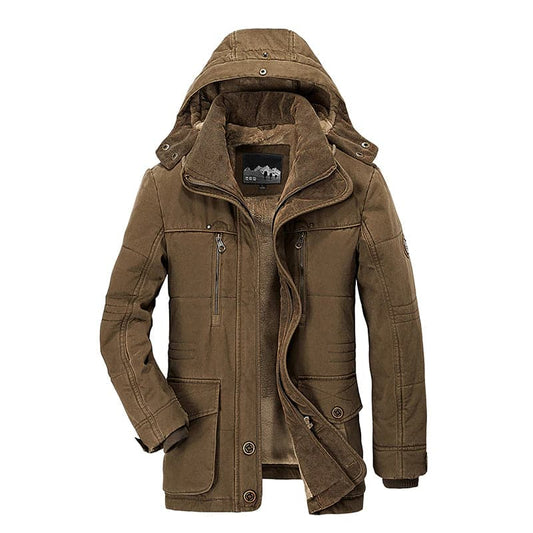Winter Coat with Multiple Pockets - Anthony