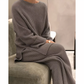 Casual Knitted Sweater and Pants - Samantha