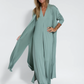 AYANIA - Long dress and vest
