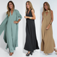 AYANIA - Long dress and vest