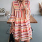 Juliene - Midi dress with flared sleeves