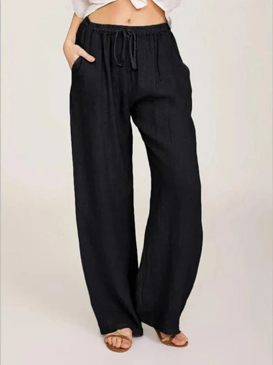 Virginia - Cotton linen trousers