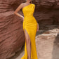 Octavia - Ladies One Shoulder Maxi Dress