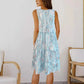 Elsie - Sleeveless Floral Pattern Dress for Women