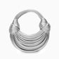 Woven Women's Handbag with Knot Detail