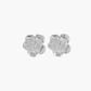 Vyanna | 14K Gold & Silver Rose Earrings