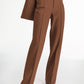 Greta - High waist pleated trousers