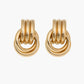 Kyrell | Textured Twisted Studs