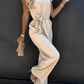 Veronica - Jumpsuit with Ruffle Belt
