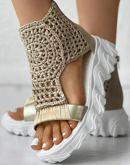 Eleanor - Braided sandal