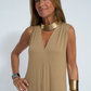 Figurative Dress with Vest – Valentina