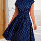 Retro Chic – Beautiful Vintage Polka Dot Dress for Spring/Summer