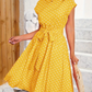 Retro Chic – Beautiful Vintage Polka Dot Dress for Spring/Summer