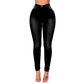 Adeline - Casual high waist elastic jeans