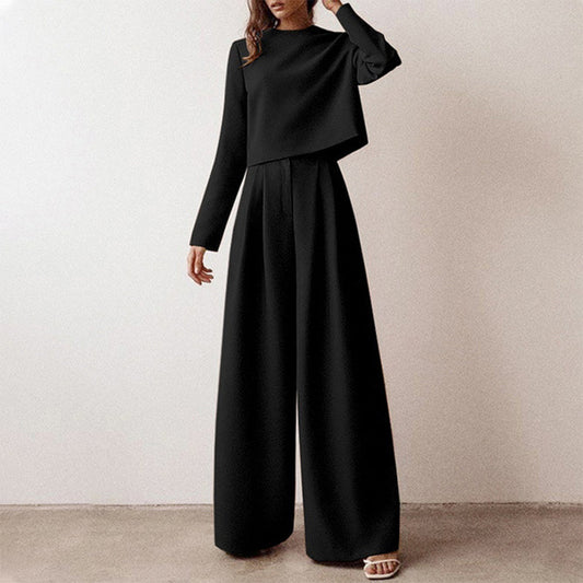 Trendy Two-Piece Palazzo Set - Amara