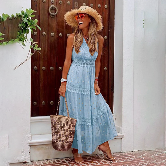 Boho-Chic Women's Dress for Trendsetters | Light & Stylish