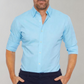 Men's wrinkle-free shirt